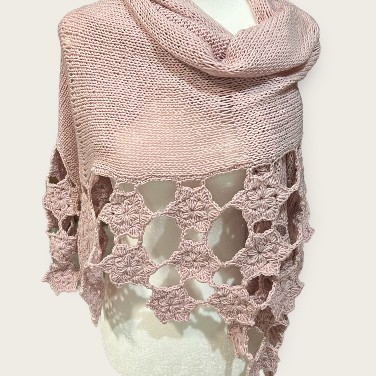 The Pink Flower Scarf