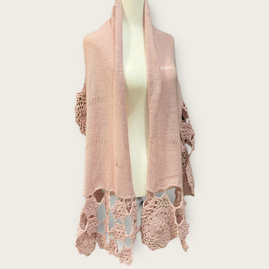 The Pink Flower Scarf